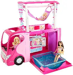 camping car barbie mattel 2010