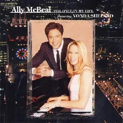 cd ally mcbeal (for once in my life) (2001, cd)