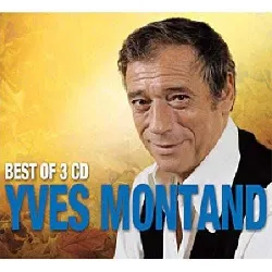 cd best of - 3 cd - yves montand