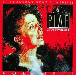 cd édith piaf - 25e anniversaire - volume 1 (1991)