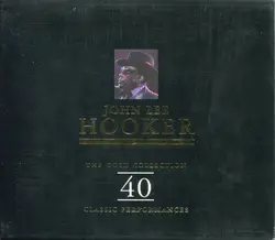 cd john lee hooker - john lee hooker the gold collection 40 classic performances (1995)
