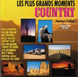 cd les plus grands moments country american ballads (cd)