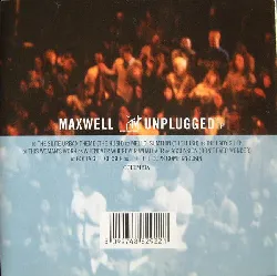 cd maxwell mtv unplugged ep (1997, cd)