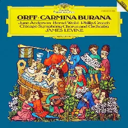 cd orff* james levine chicago symphony chorus and orchestra* carmina burana (cd)
