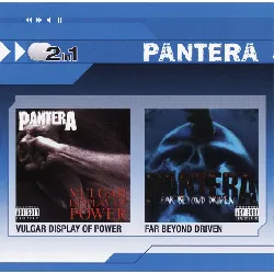 cd pantera - vulgar display of power/far beyond driven
