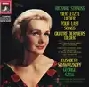 cd richard strauss - elisabeth schwarzkopf, george szell, radio - symphonie - orchester berlin, london symphony orchestra - vier l