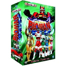 coffret 4 dvd bioman partie 3  version francaise