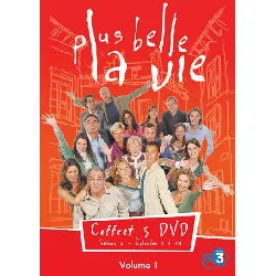 coffret 5 dvd plus belle la vie saison 1 volume 1
