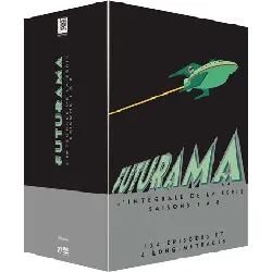 coffret dvd futurama l'intégrale de la série saisons 1  à  8