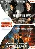 dvd double séance action wild west chapeau melon et bottes de cuir