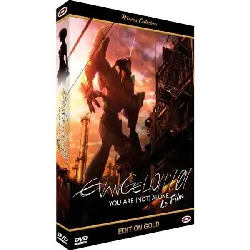 dvd evangelion 1.01 you are [not] alone edition gold