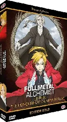 dvd fullmetal alchemist le conquérant de shamballa edition gold