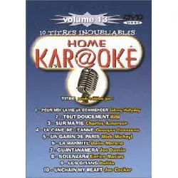 dvd home karaoke volume 13