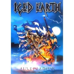 dvd iced earth - alive in athens