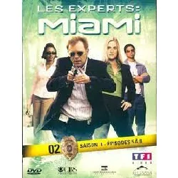 dvd les experts: miami saison 1 episodes 5  8