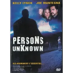 dvd persons unknown