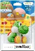 figurine amiibo - yoshi's woolly world vert