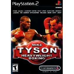 jeu ps2 mike tyson heavyweight boxing