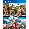 jeu ps4 double pack farcry4 / farcry5