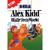 jeu sega master system alex kidd  high-tech world