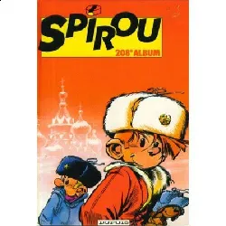 livre album du journal spirou, n°208