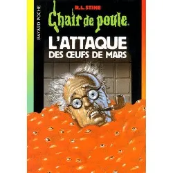 livre l'attaque des oeufs de mars (chair poule)