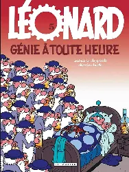 livre léonard tome 5 génie toute heure