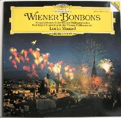 vinyle johann strauss* josef wiener philharmoniker, lorin maazel viennese bonbons (1983, digital recording, vinyl)