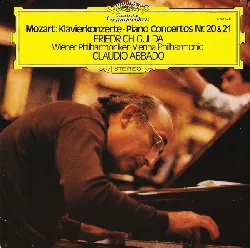 vinyle mozart* friedrich gulda, wiener philharmoniker vienna philharmonic*, claudio abbado klavierkonzerte piano concertos nr. 20 