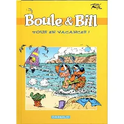 bd dargaud - boule & bill  tome 3 - tous en vacances