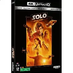 blu-ray solo a star wars story [combo blu ray, ray 4k]