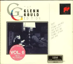 cd bach* glenn gould french suites, bwv 812 817 overture in style, 831 (1994, cd)