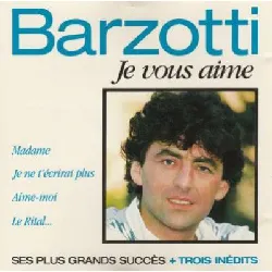 cd claude barzotti - je vous aime