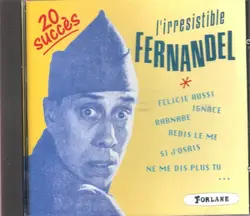 cd fernandel - l'irrésistible fernandel (1991)