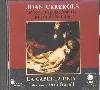 cd joan cererols, la capella reial* conducted by jordi savall missa pro defunctis de batalla (1988, cd)