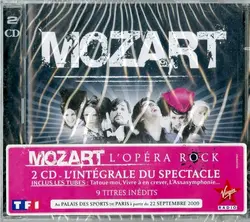 cd la troupe de mozart, l'opéra rock - 2/ l'integrale du spectacle (2013)