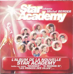 cd star academy - chante michel berger (2002)