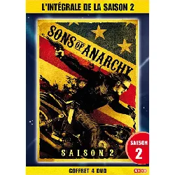 coffret 4x dvd sons of anarchy saison 2