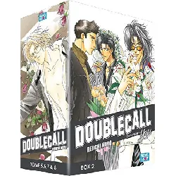 coffret manga boy's love - double call  (tomes 5,6,7 et 8)