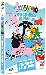 dvd barbapapa j'apprends et je joue vacances en famille