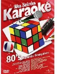 dvd mes soirées karaoké années 80 (chanson française)