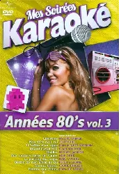 dvd mes soirées karaoké années 80's vol.3