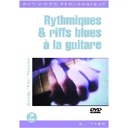 dvd rythmiques et riffs blues la guitare
