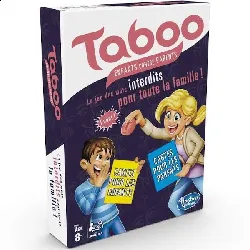 dvd taboo enfants contre parents hasbro