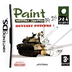 jeu ds paint by military vehicles