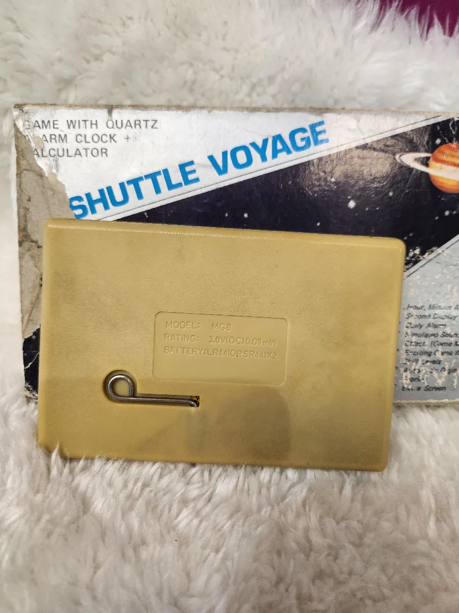 Jeu Game & Clock Shuttle Voyage MG-8 LCD Nasa - Jeux vidéo