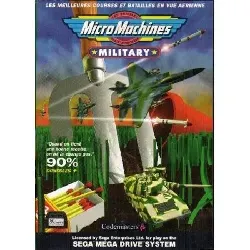 jeu sega megadrive micro machines: military