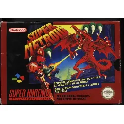 jeu snes super metroid nintendo nes