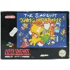 jeu super nintendo snes the simpsons bart's nightmare