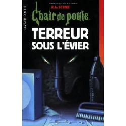 livre bayard poche chair de poule - terreur sous l'évier
